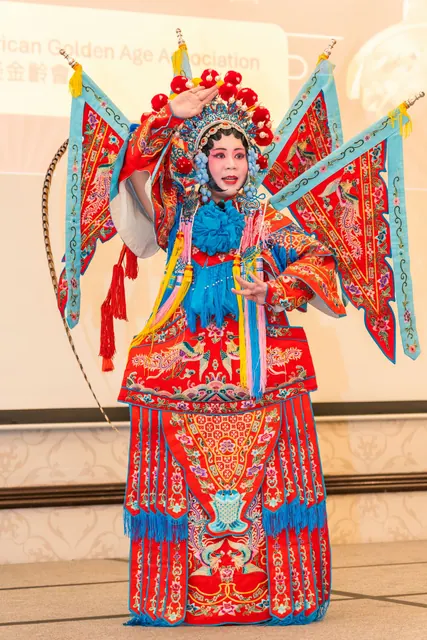 Peking Opera performance of Mu Guiying Takes Command